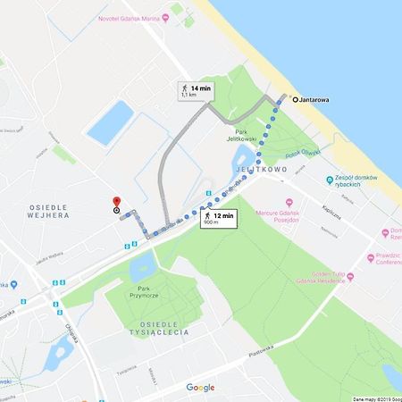 Sea & Sand Apartment Gdansk Ngoại thất bức ảnh