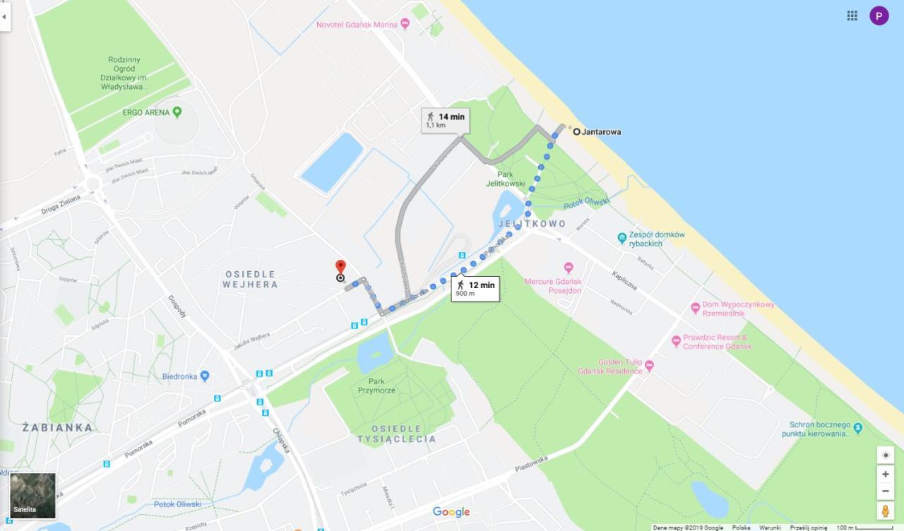 Sea & Sand Apartment Gdansk Ngoại thất bức ảnh